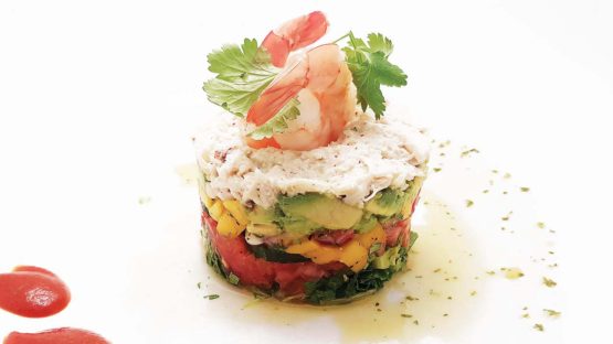 Avocado Crab Tower